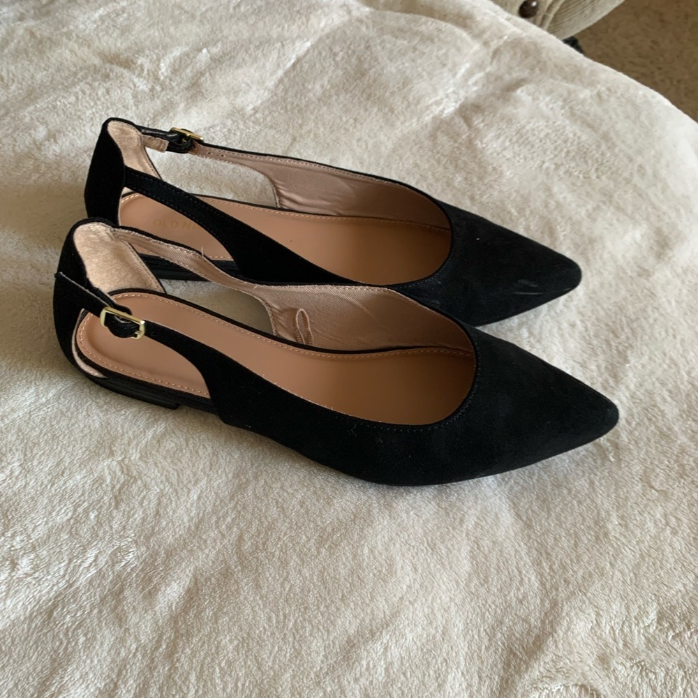 Old navy Faux-Suede Slingback Flats for women